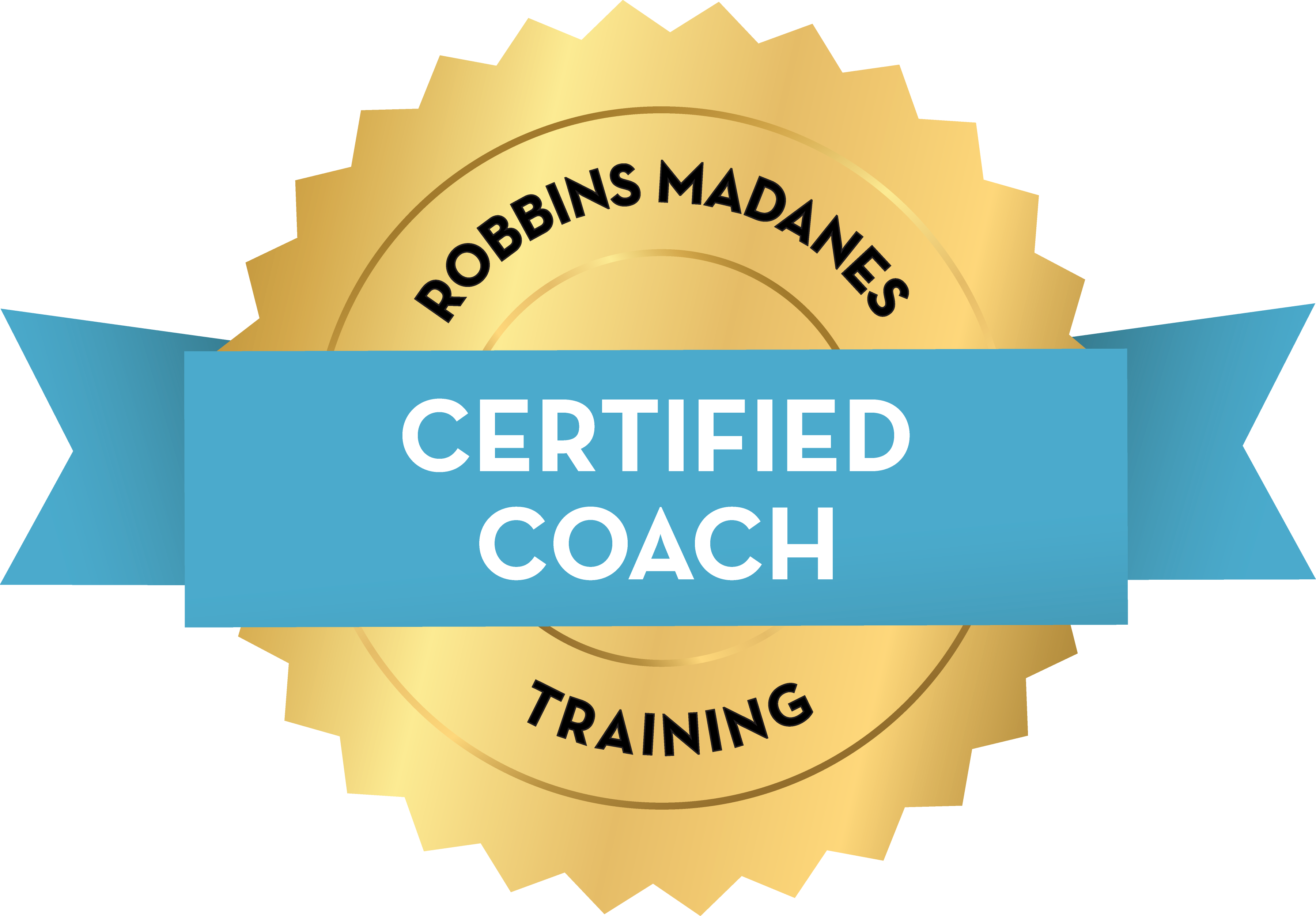 Tony Robbins Certified Life Coach Badge